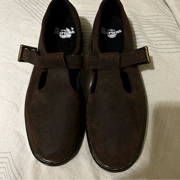 Dr. Martens Dark Brown zavala Mary Janes sz 11 L new